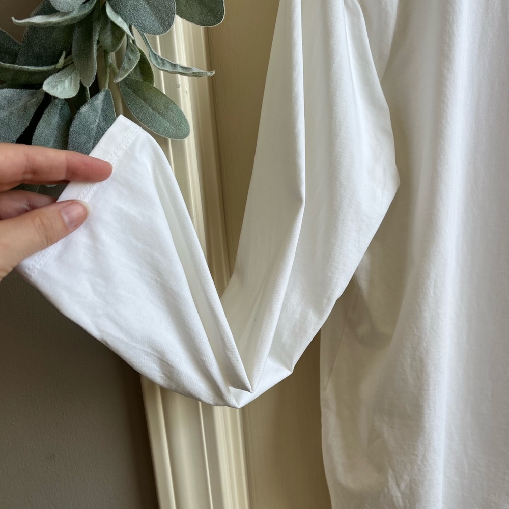 J.Jill White Long Sleeve Turtleneck Soft Pure Jill Material - Picture 8 of 9